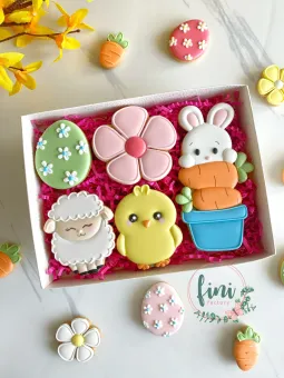 XL húsvéti mézeskalácsok díszdobozban