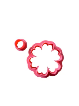 Virág 2 linzer kiszúró