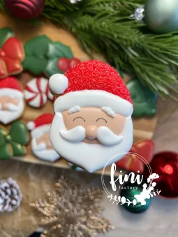 Mikulás fej sütikiszúró