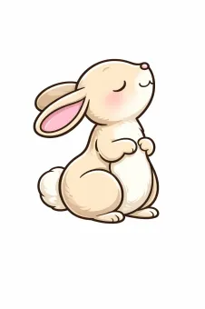 Szerelmes nyuszkó sütikiszúró