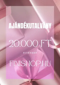 AJÁNDÉKUTALVÁNY 20.000 FT ÉRTÉKBEN