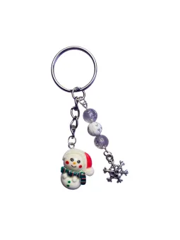 Kulcstartó - hóember