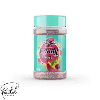 Fluffini Ízesített Vattacukor Alapanyag - Tutti-frutti