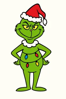 Grinch sütikiszúró