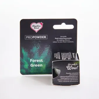 Rainbow Dust porfesték - erdő zöld