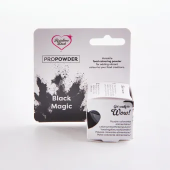 Rainbow Dust porfesték - Fekete