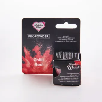 Rainbow Dust porfesték - Chilli Red