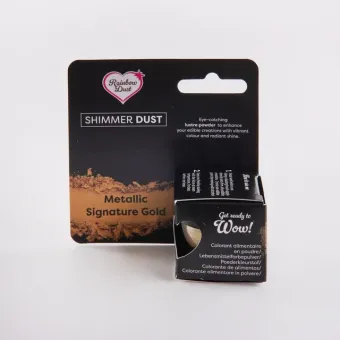 Rainbow Dust ehető arany csillámpor - lüszterpor